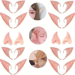 Fairy Pixie Ears Cosplay Accessories Short Long Anime Party Masquerade Halloween