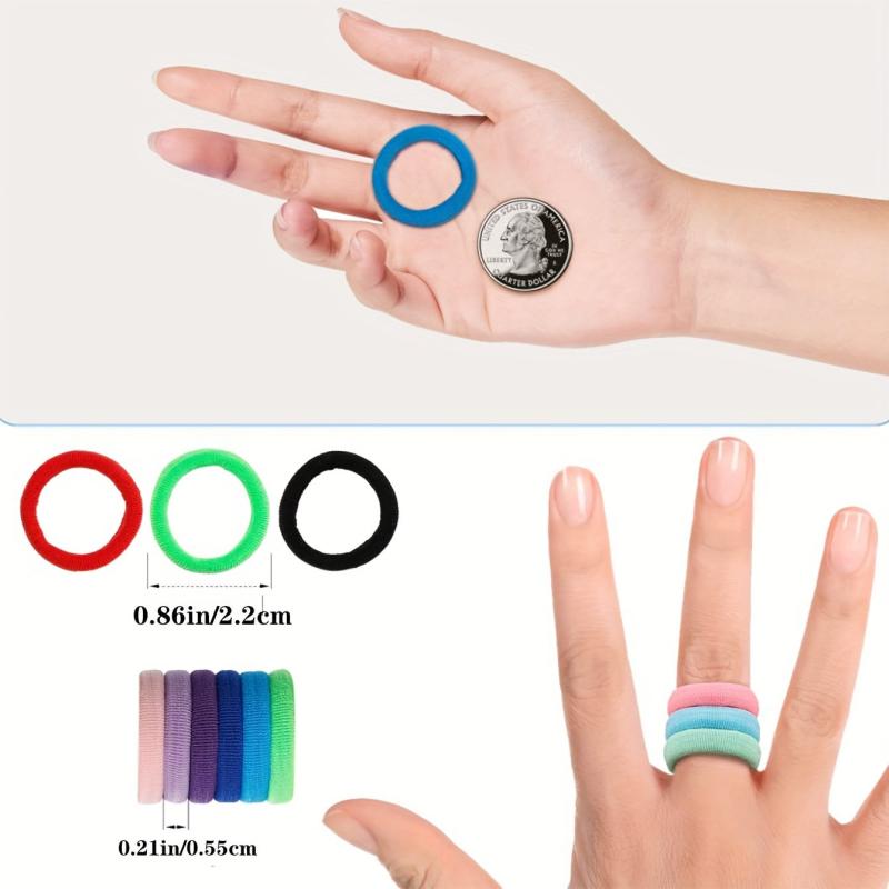 240 Pcs Baby Hair Ties with 4 Hair Loop Tools