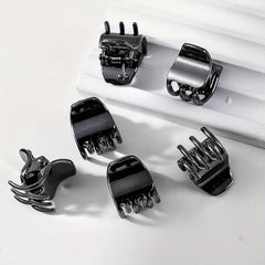 Mini Metallic Hair Claw Style Hair Claw For Side Hair Bang Braids