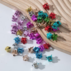 50pcs Flower Shaped Hair Claw Clips for Women Girls