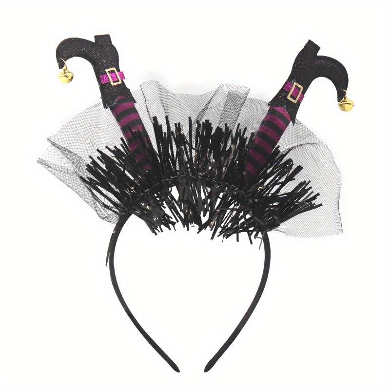 Halloween Witch Feet Headband Funny Horror Headband