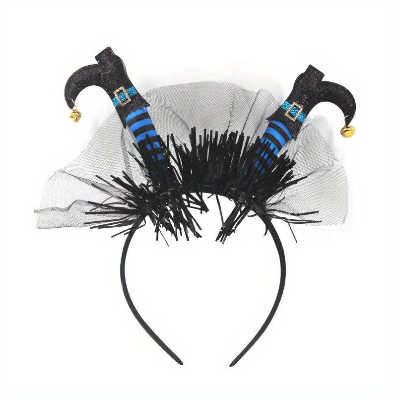 Halloween Witch Feet Headband Funny Horror Headband