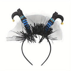 Halloween Witch Feet Headband Funny Horror Headband