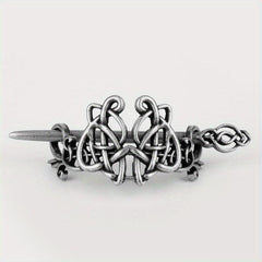 Viking Hair Bun Cuff Cage Ponytail Hair Cuff Women Girls Hair Accessories