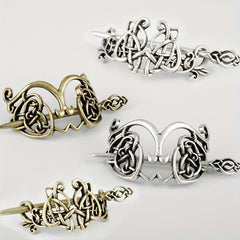 Viking Hair Bun Cuff Cage Ponytail Hair Cuff Women Girls Hair Accessories