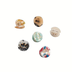 Smiling Face Pattern Hair Claw Acetic Shark Claw Headwear