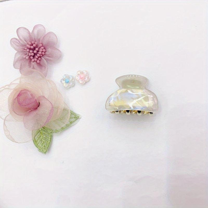 Mini Colorful Hair Claw for Women