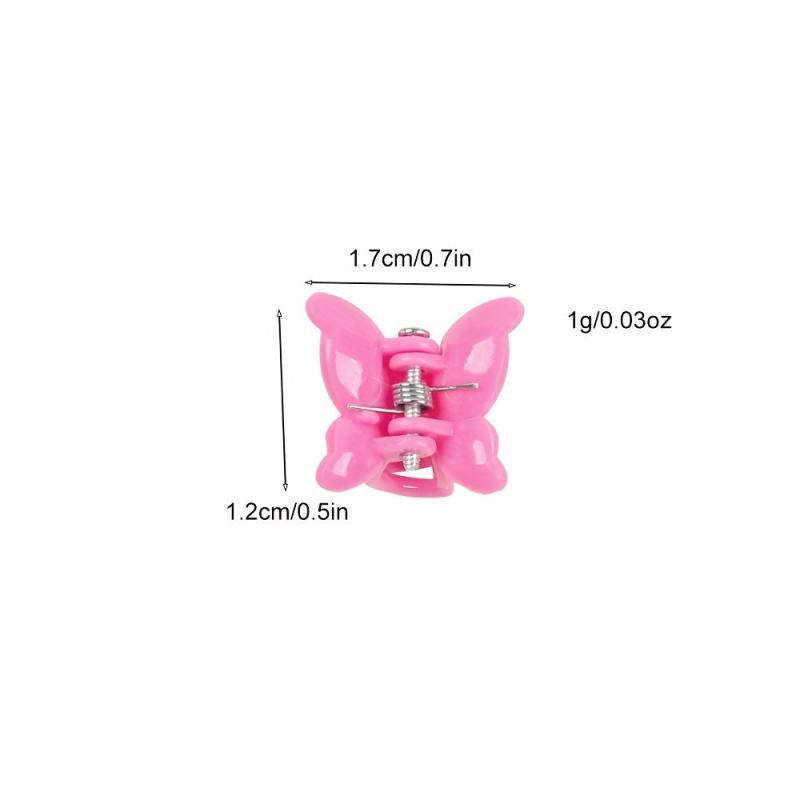 50Pcs Colorful Mini Hair Claw for Kids