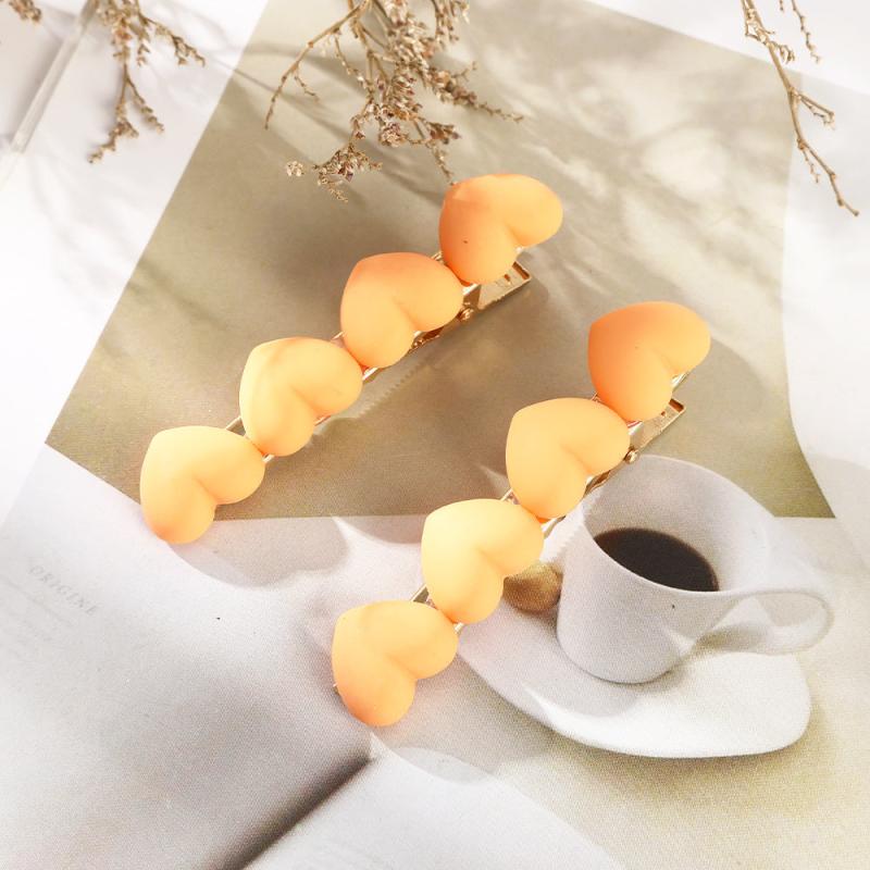 Heart Hair Clips Barrette Clips Mini Hair Clips Women's Hair Accessories