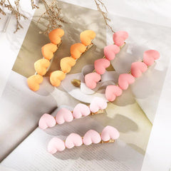 Heart Hair Clips Barrette Clips Mini Hair Clips Women's Hair Accessories