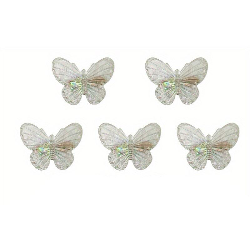Glitter Butterfly Hair Clips Colorful Barrettes Wedding Hair Accessories