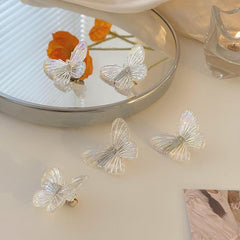 Glitter Butterfly Hair Clips Colorful Barrettes Wedding Hair Accessories