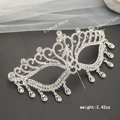 Metal Mask Masquerade Mask For Women Venetian Mask Party Ball Prom Mardi Gras
