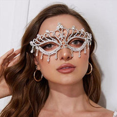 Metal Mask Masquerade Mask For Women Venetian Mask Party Ball Prom Mardi Gras