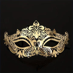 Half Face Rhinestone Mask Halloween Party Accessory