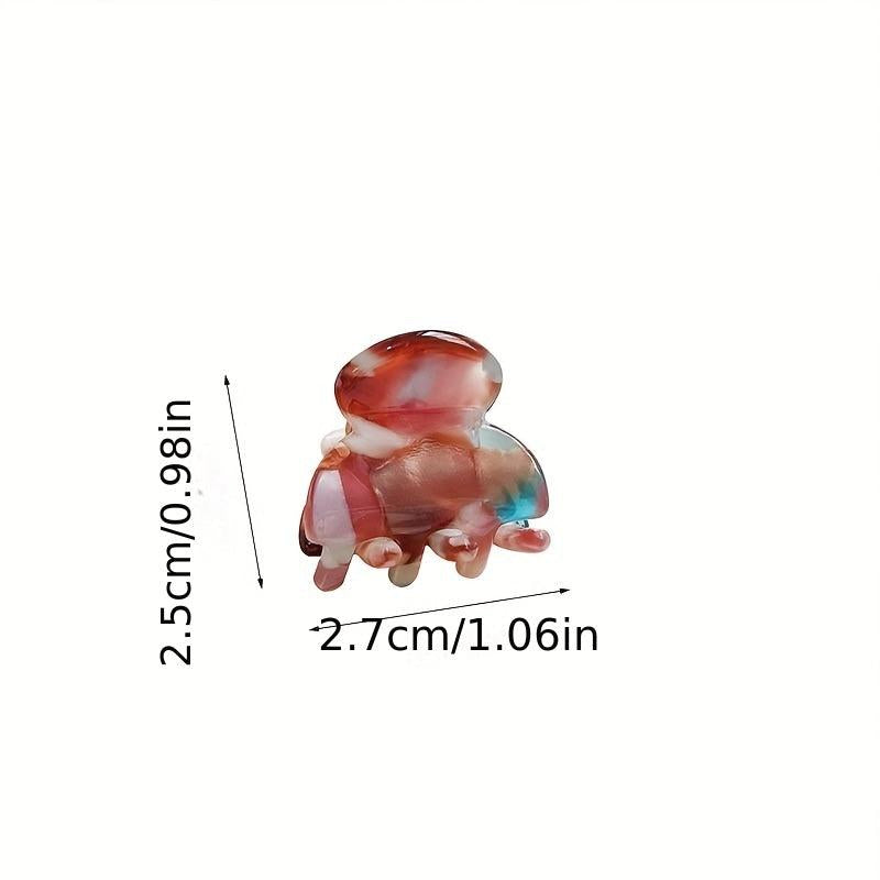 Small Acetate Hair Claw for Women