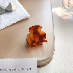 Small Acetate Hair Claw for Women