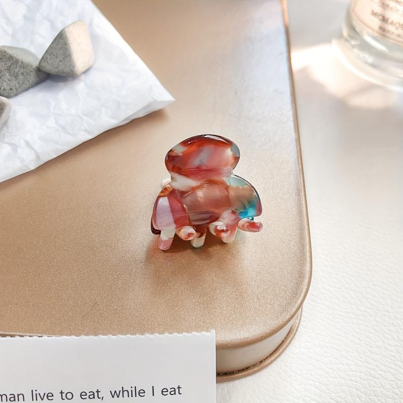 Small Acetate Hair Claw for Women