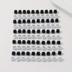100pcs Mini Hair Claw Clip Solid Style Shark Claw For Side Hair