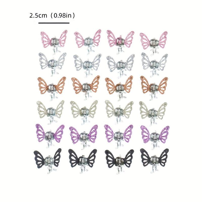 Y2K Mini Hair Claw Glitter Sequin Hair Claw Clip for Side Hair Sweet Hair Claw