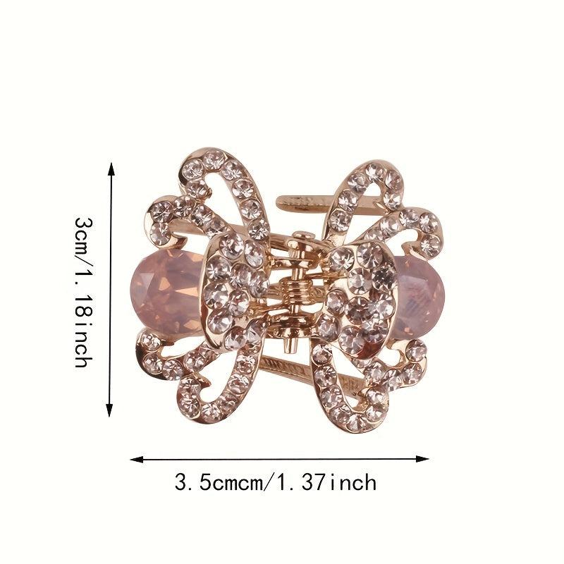 Crystal Shark Claw Hair Claw Rhinestone Head Jewelry