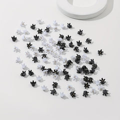 100pcs Mini Crown Shape Hair Claw Braid Hair Clip Hair Accessories