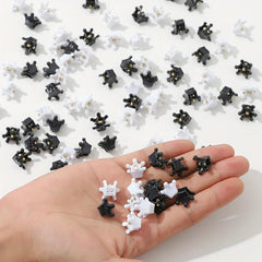 100pcs Mini Crown Shape Hair Claw Braid Hair Clip Hair Accessories