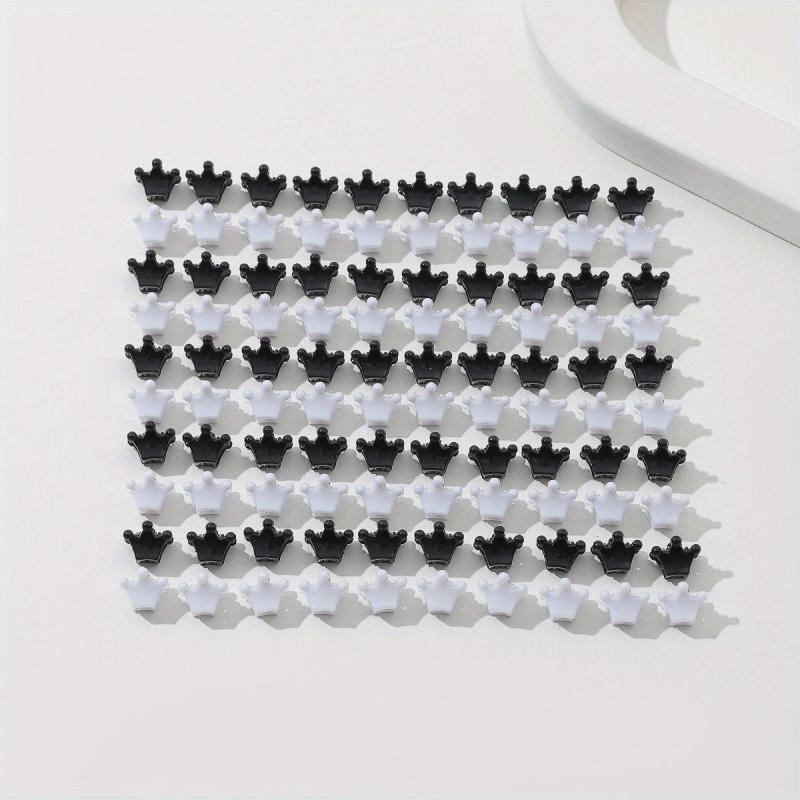 100pcs Mini Crown Shape Hair Claw Braid Hair Clip Hair Accessories