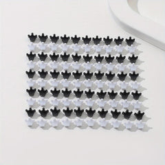 100pcs Mini Crown Shape Hair Claw Braid Hair Clip Hair Accessories