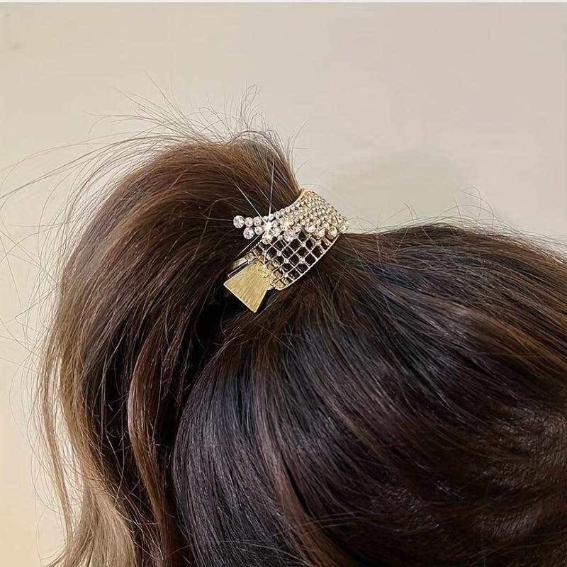 Rhinestone Shark Claw Hair Clip Hair Accessories