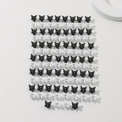 100pcs Mini Butterfly Shaped Hair Claw for Women Girls Baby Toddlers