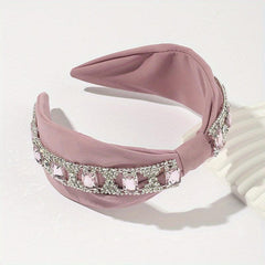 Baroque Rhinestone Headband Crystal Head Hoop Hair Accessories