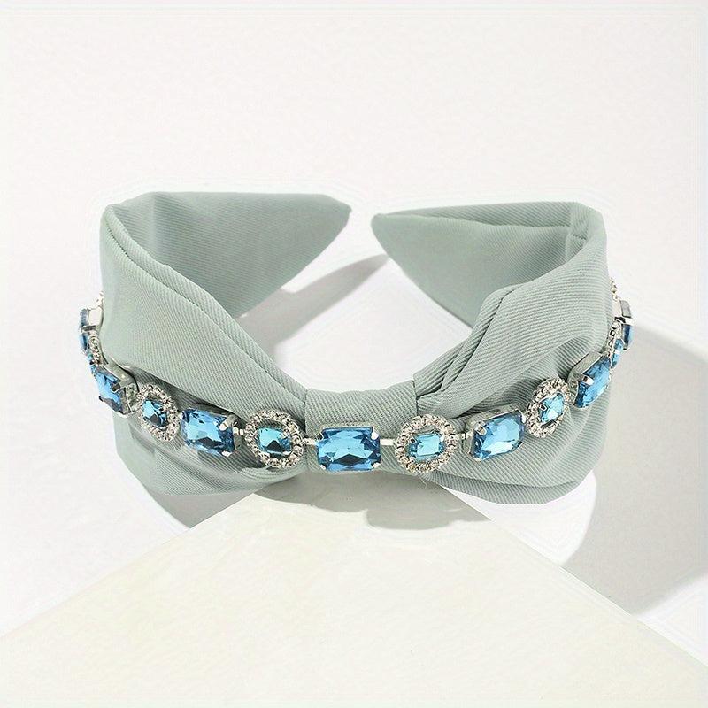 Baroque Rhinestone Headband Crystal Head Hoop Hair Accessories