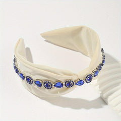 Baroque Rhinestone Headband Crystal Head Hoop Hair Accessories
