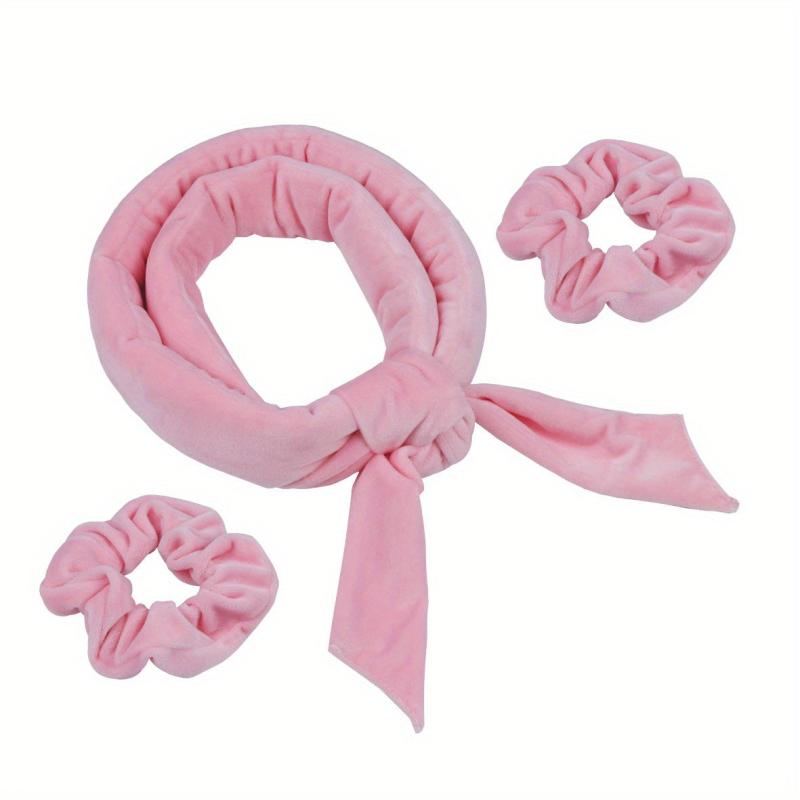 Silk Heatless Curling Rod Headband - Soft Hair Rollers For Women Girls