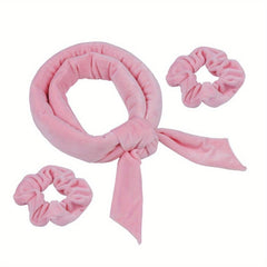 Silk Heatless Curling Rod Headband - Soft Hair Rollers For Women Girls