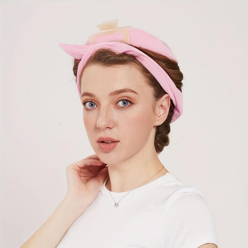 Silk Heatless Curling Rod Headband - Soft Hair Rollers For Women Girls