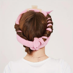Silk Heatless Curling Rod Headband - Soft Hair Rollers For Women Girls