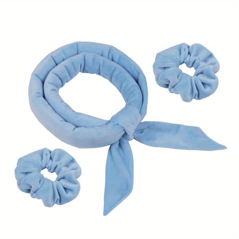 Silk Heatless Curling Rod Headband - Soft Hair Rollers For Women Girls