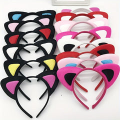 Kids Cat Ears Headband for Kindergarten Party