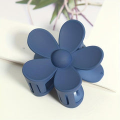 8pcs Hair Claw Flower Shark Claw Mini Hair Clip Ponytail Holder Hair Accessories