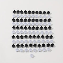 100pcs Mini Star Shape Hair Claw Braid Hair Clip Hair Accessories