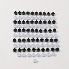 100pcs Mini Star Shape Hair Claw Braid Hair Clip Hair Accessories