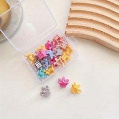 20PCS Mini Hair Claw Girls Shark Claw Hair Accessories For Girls