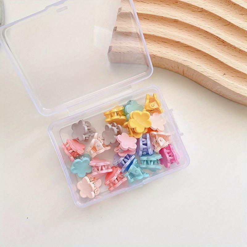 20PCS Mini Hair Claw Girls Shark Claw Hair Accessories For Girls