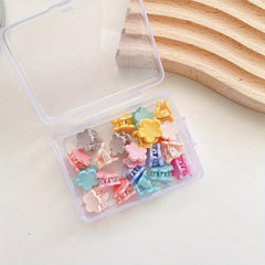 20PCS Mini Hair Claw Girls Shark Claw Hair Accessories For Girls