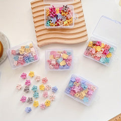 20PCS Mini Hair Claw Girls Shark Claw Hair Accessories For Girls