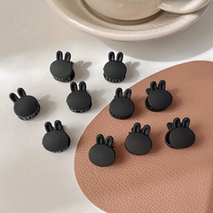 Mini Rabbit Shaped Hair Claw Clip Frosted Hair Claw Style Shark Clip
