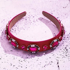 Faux Pearl Crystal Head Band Hair Accessories Head Jewelry
