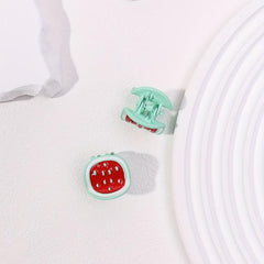 2pcs Watermelon Pattern Hair Claw for Girls